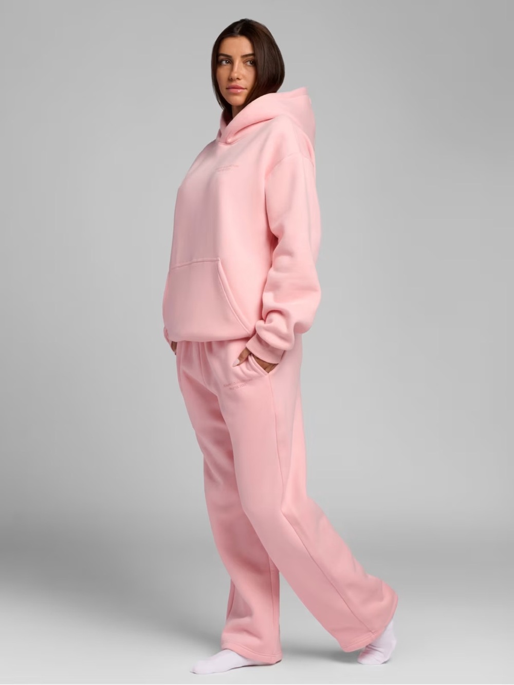 Comfrt pastel edit hoodie + sweatpants set